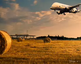BelugaXL Landing Bremen 276w