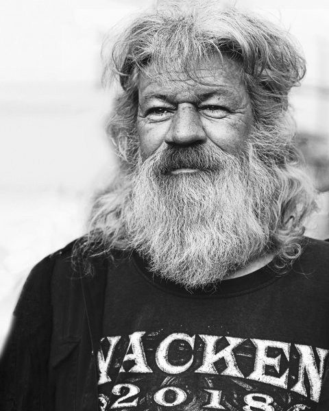 Wacken Rock Fan – Portraits Fotografie | George Nevrela