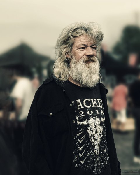 Wacken Rock Fan – Portraits Fotografie | George Nevrela
