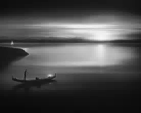 Lagoon Gondola Ride bw 1600 276w